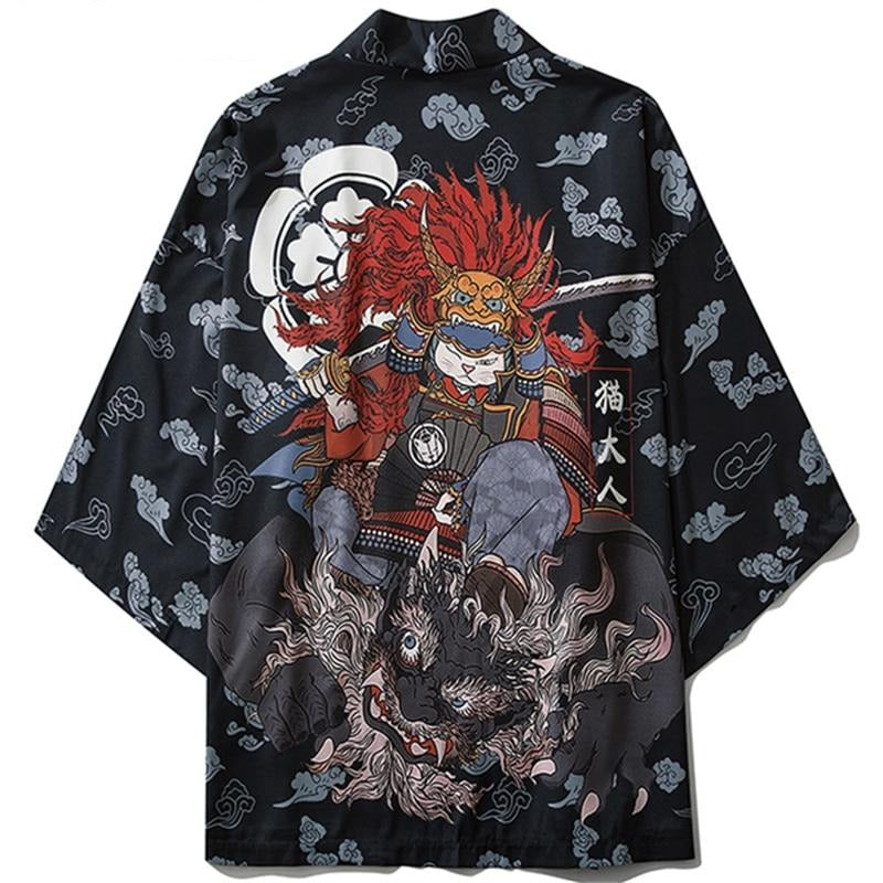 Japanese Style Cat Samurai Clothes