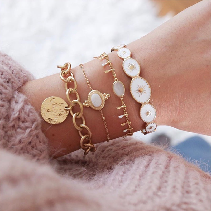Sun Pattern Women Bracelets