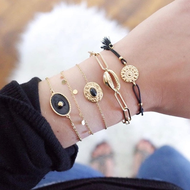 Sun Pattern Women Bracelets