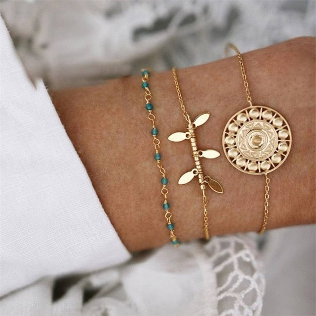 Sun Pattern Women Bracelets