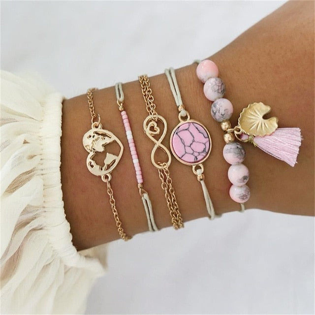 Sun Pattern Women Bracelets