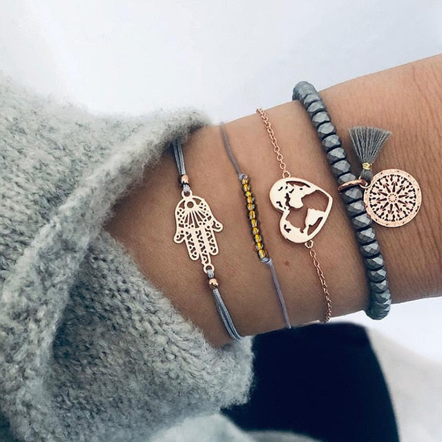 Sun Pattern Women Bracelets