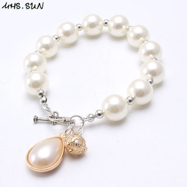 Mixed Girls Baby Beads Bracelets Bangles - Shopeasywear