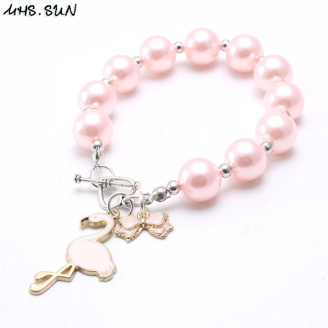 Mixed Girls Baby Beads Bracelets Bangles - Shopeasywear