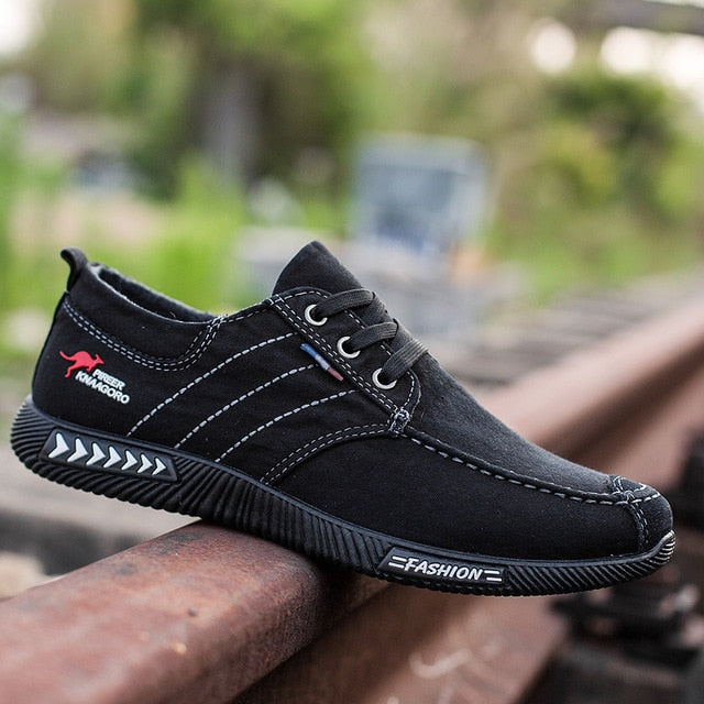 spring men canvas shoes