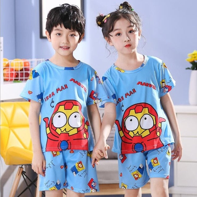 Cartoon Suit Kids Clothing Sets