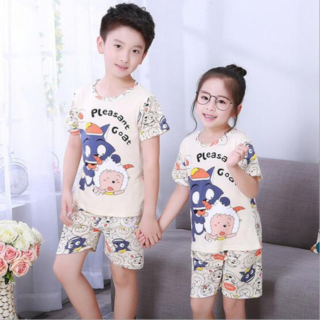 Cartoon Suit Kids Clothing Sets