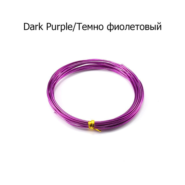 2-10M/Roll Soft Anadized Metal Aluminum Wire - Shopeasywear