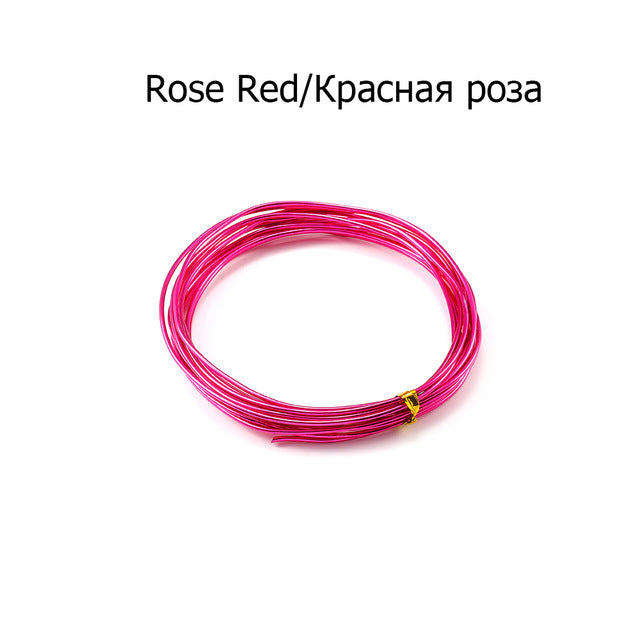 2-10M/Roll Soft Anadized Metal Aluminum Wire - Shopeasywear