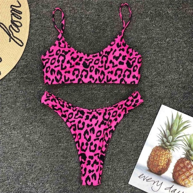 13 Colors 2020 Sexy Leopard Bikini - Jeglow store