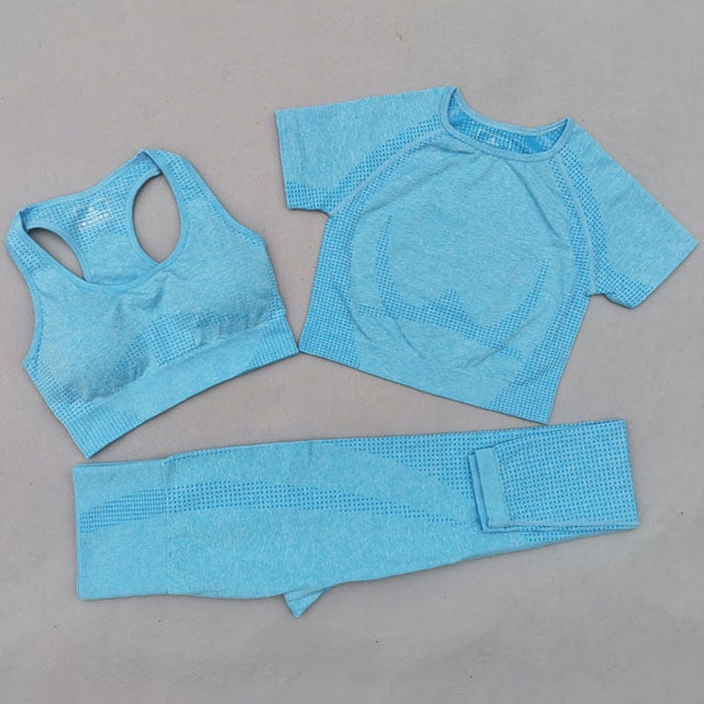 5Pcs Women Vital Seamless Yoga Set - Jeglowstore