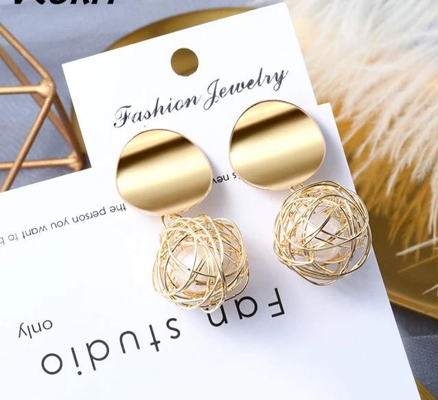 Korean Acrylic Earrings For Women