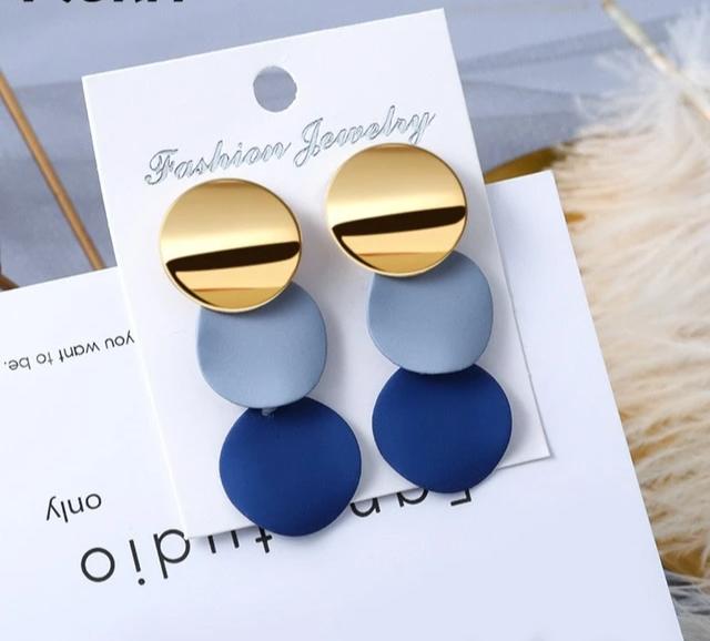 Korean Acrylic Earrings For Women