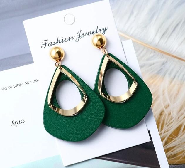 Korean Acrylic Earrings For Women