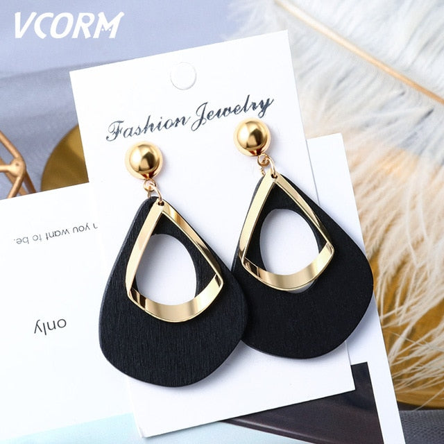 Korean Acrylic Earrings For Women