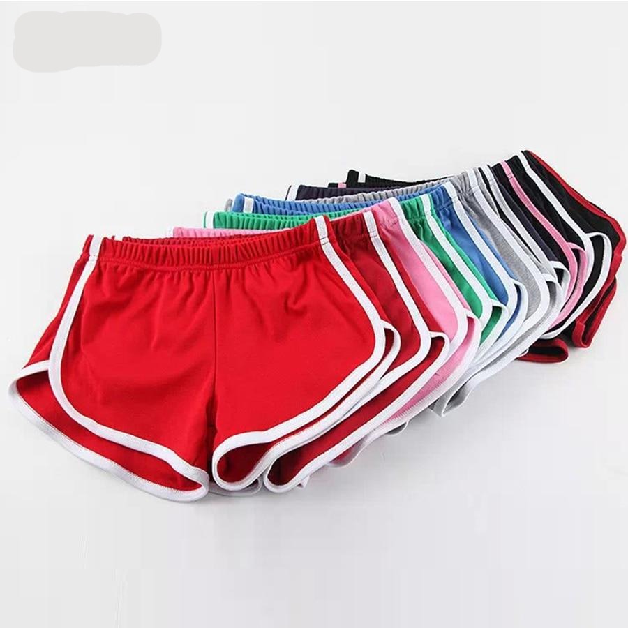 Stretch Waist Casual Shorts For Woman