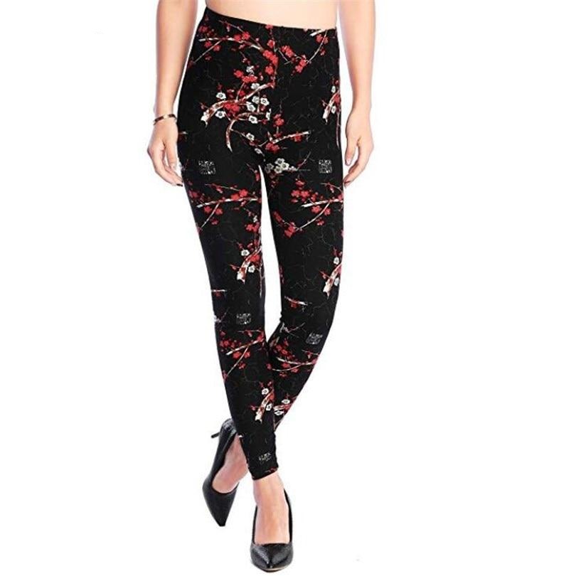New 2020 Print Flower Leggings