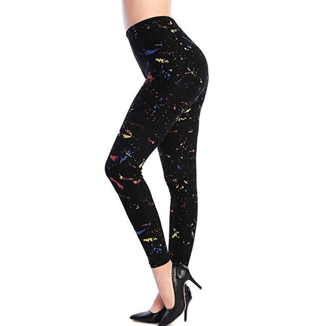 New 2020 Print Flower Leggings
