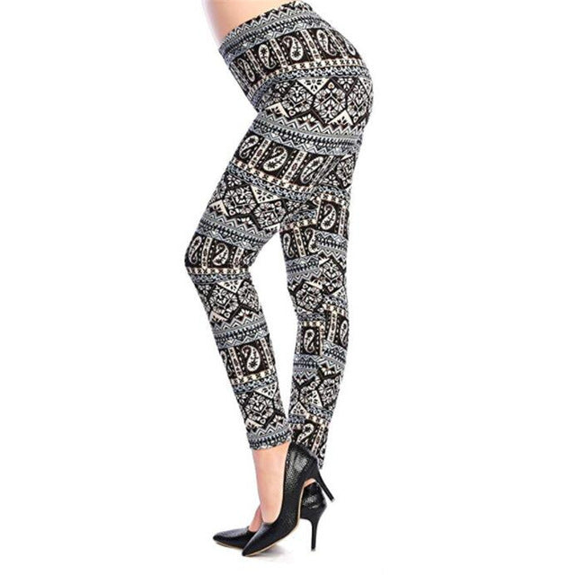 New 2020 Print Flower Leggings