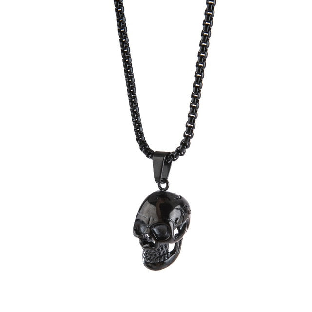 Fashion Punk Skull Men's Necklace
