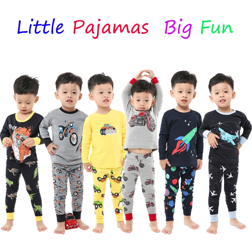 Full Sleeve Cotton Boys Sleepwear