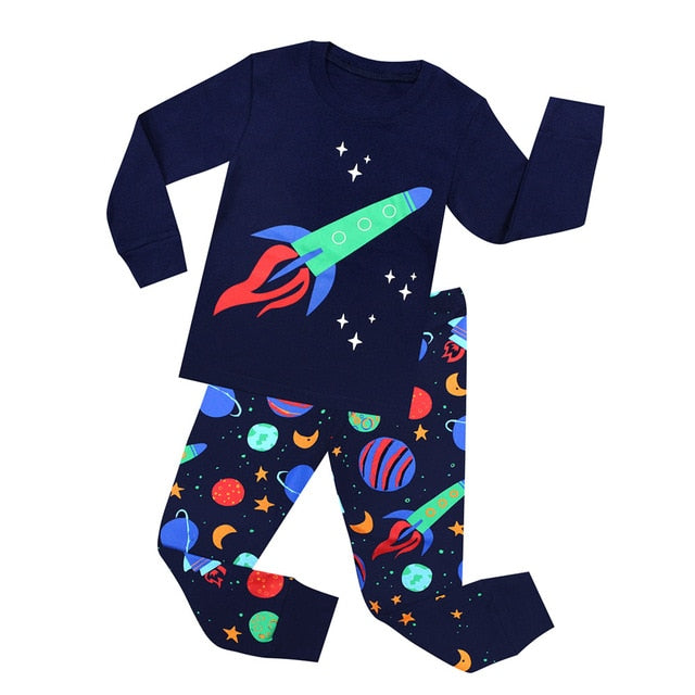Full Sleeve Cotton Boys Sleepwear