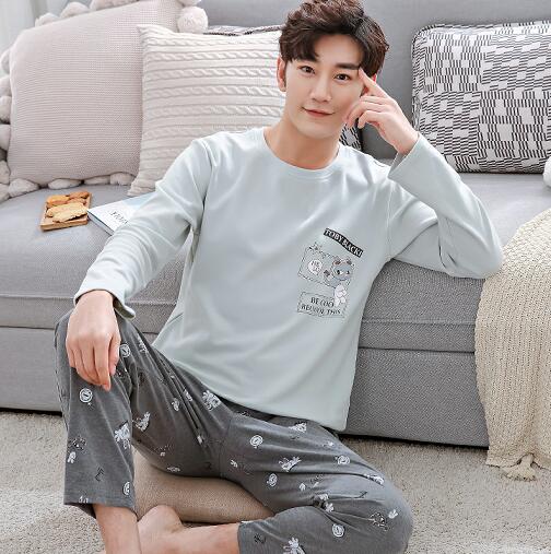 100% Cotton Couple Pajamas - Jeglow store