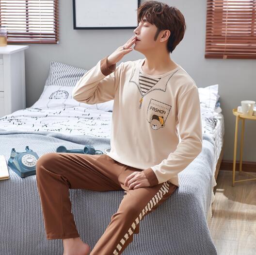 100% Cotton Couple Pajamas - Jeglow store