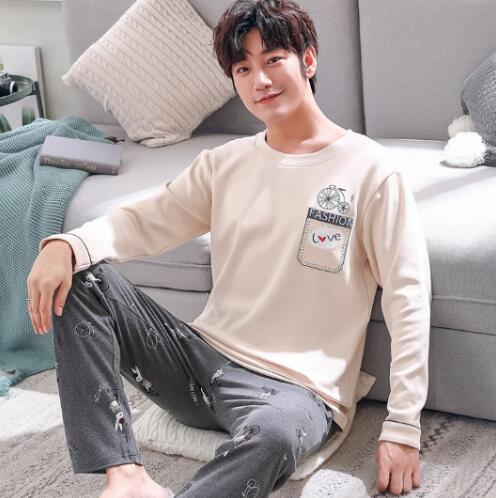 100% Cotton Couple Pajamas - Jeglow store