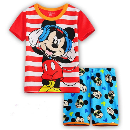 Summer Short-sleeved Children's Pajamas