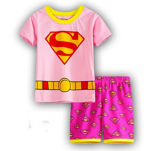 Summer Short-sleeved Children's Pajamas