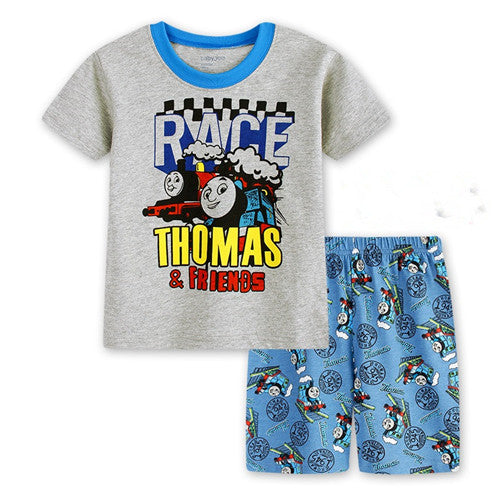 Summer Short-sleeved Children's Pajamas