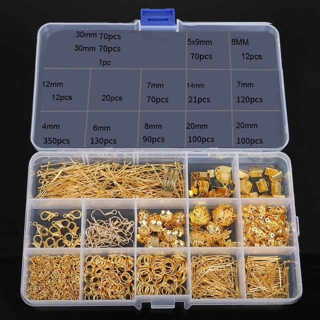 Mixed Jewelry Findings Material Beads