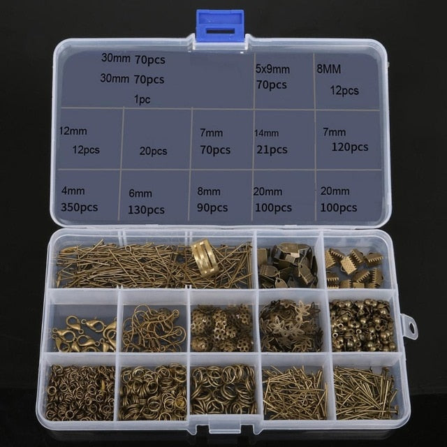 Mixed Jewelry Findings Material Beads