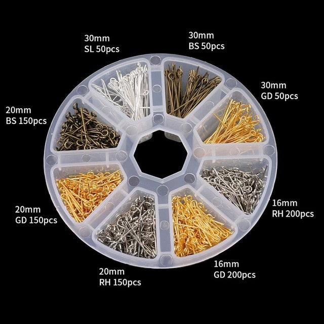 Mixed Jewelry Findings Material Beads