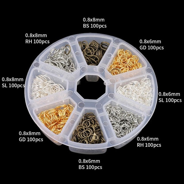 Mixed Jewelry Findings Material Beads