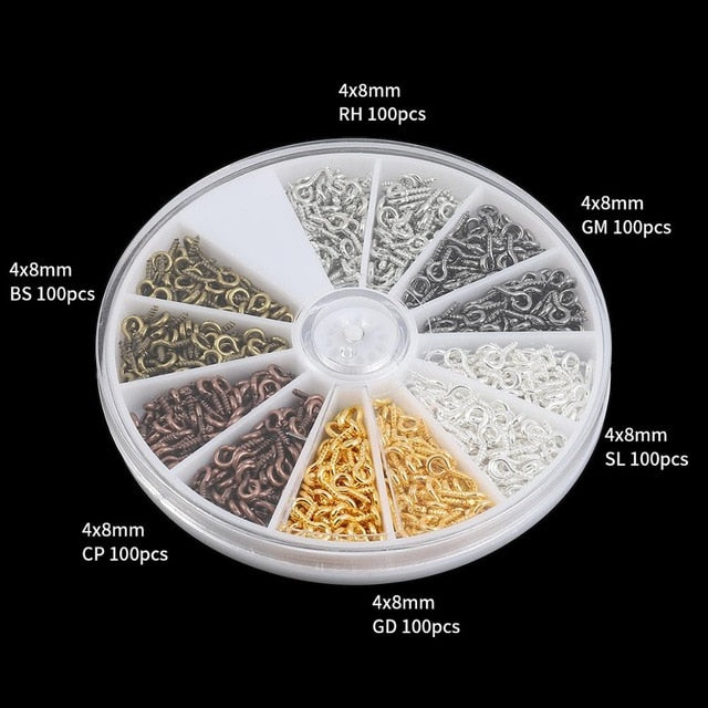 Mixed Jewelry Findings Material Beads