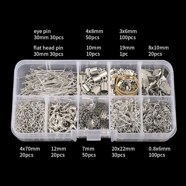 Mixed Jewelry Findings Material Beads