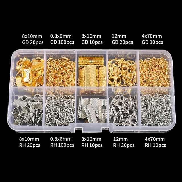 Mixed Jewelry Findings Material Beads