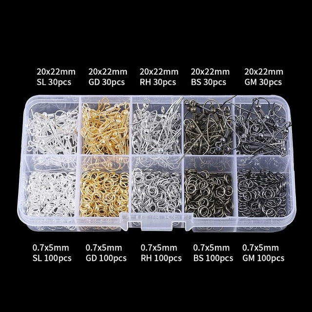 Mixed Jewelry Findings Material Beads