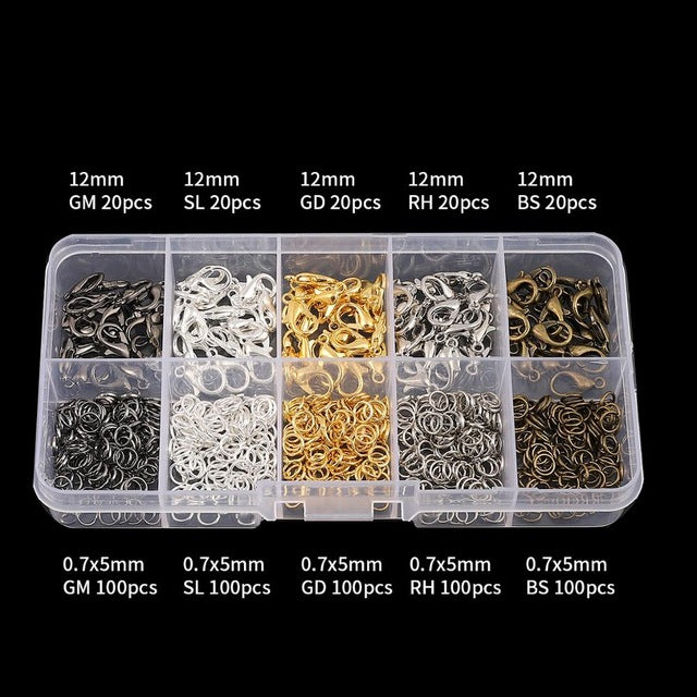 Mixed Jewelry Findings Material Beads