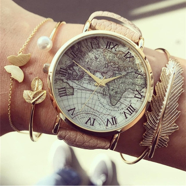 Open Silver Color Bracelet