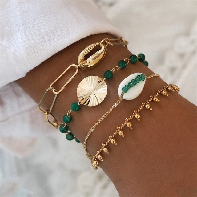 Open Silver Color Bracelet