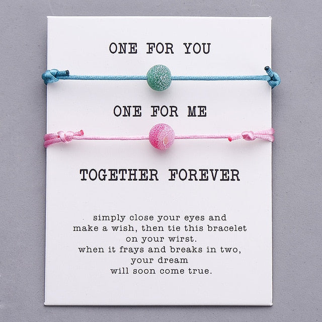 Natural Stone Bead Bracelet