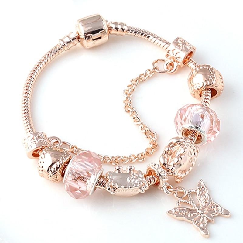 Butterfly Charm Bracelet