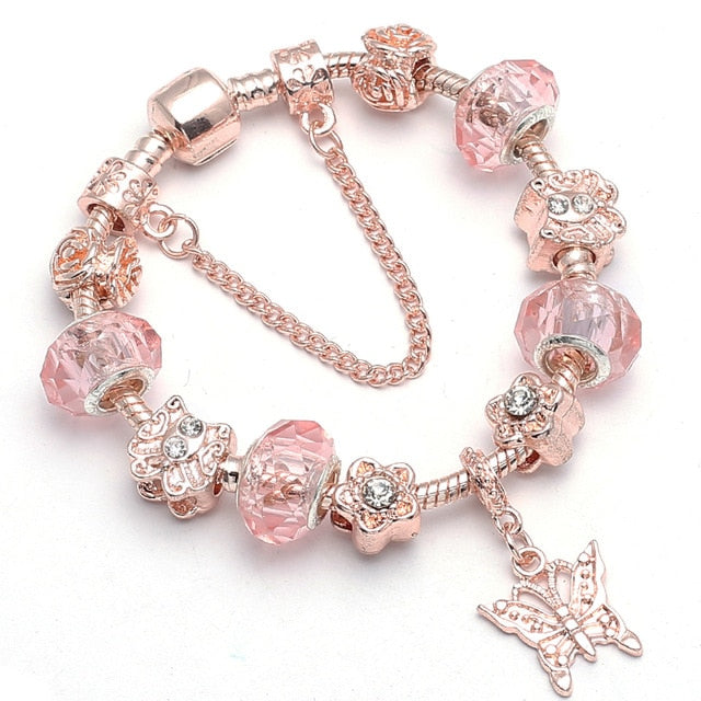 Butterfly Charm Bracelet