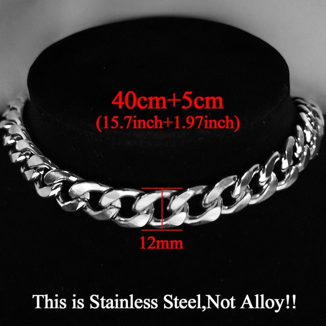 Stainless Steel Choker Necklace