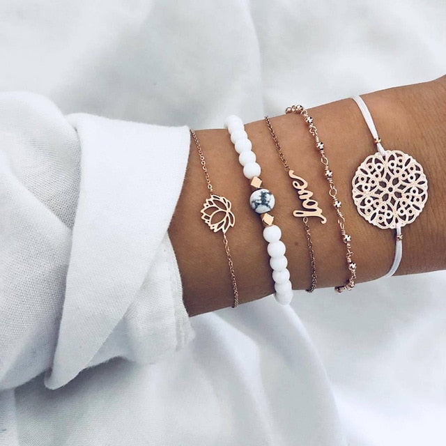 30 Styles Bohemian Bracelet Set