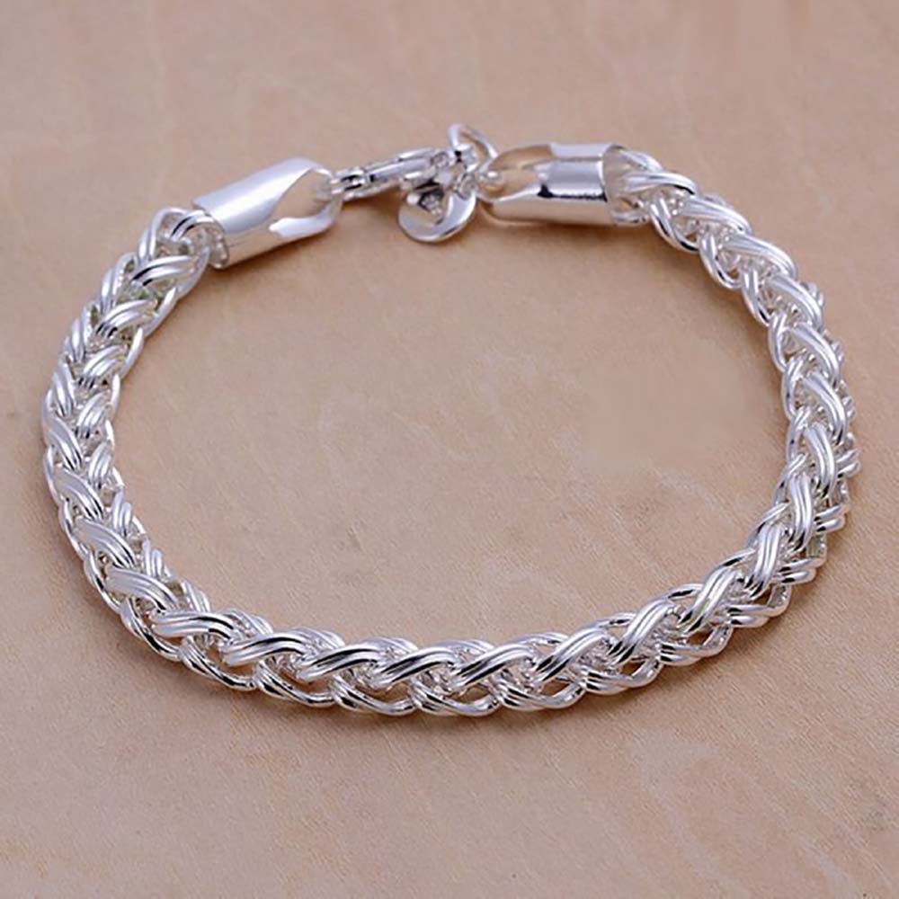 Silver Plated Women Bracelet