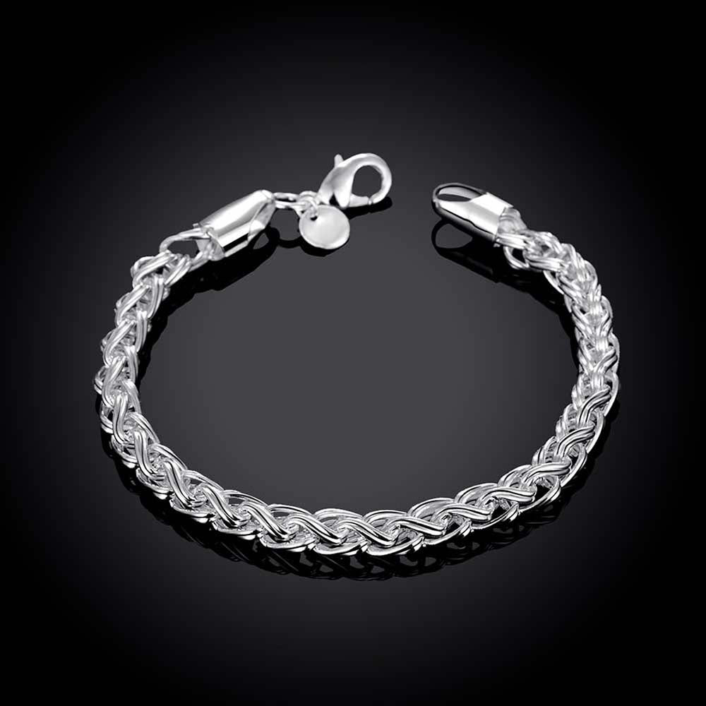Silver Plated Women Bracelet